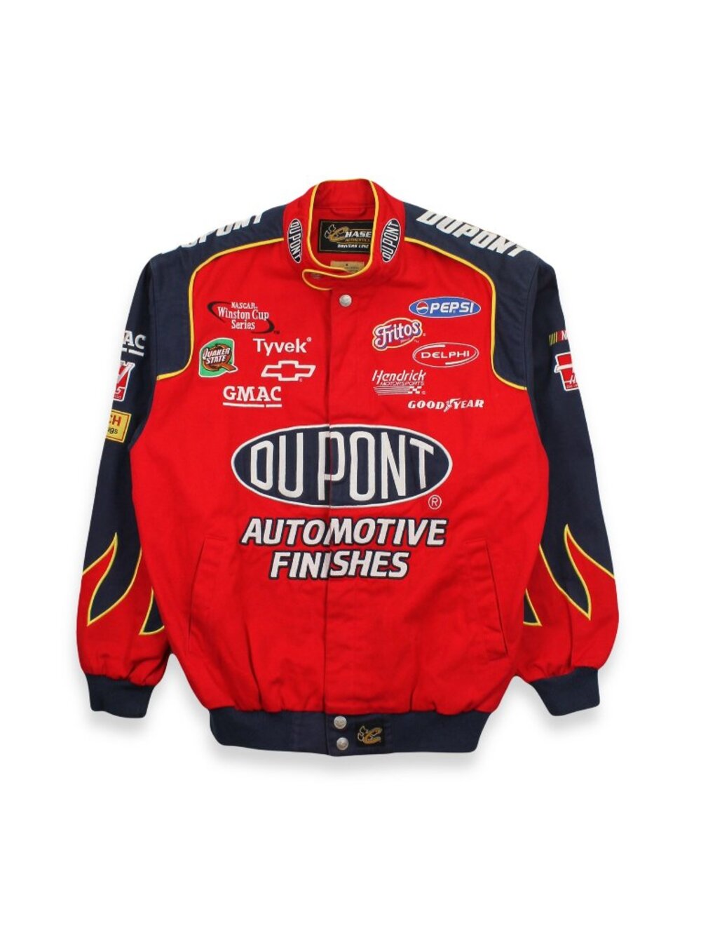 Vintage Dupont Flames NASCAR Racing Jacket M